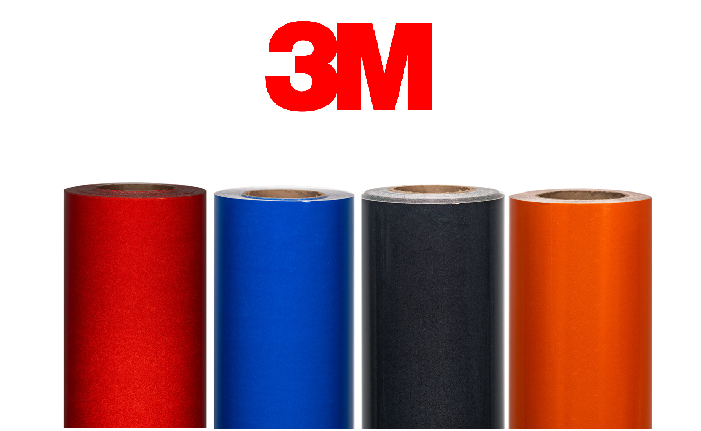 Vinil adhesivo reflejante 3M  de 61cm (metro lineal)