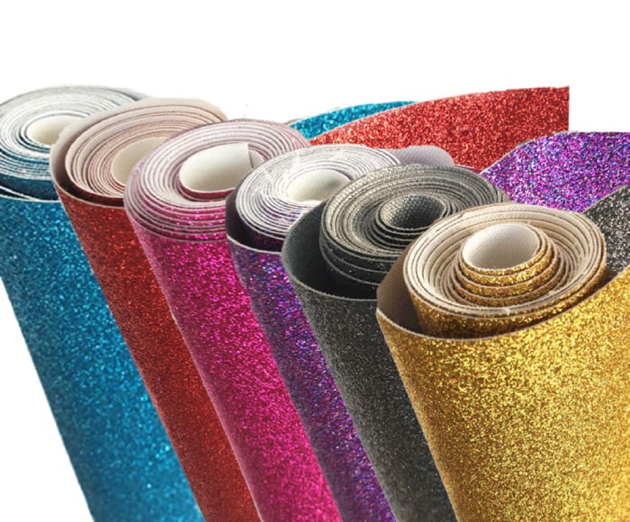 Vinil adhesivo fantasia glitter 61cm (metro lineal) - Imagen 2