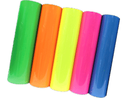 Vinil adhesivo NEON 61cm (metro lineal)